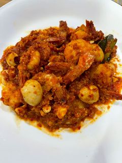 Foto resep Balado Udang Telur Puyuh