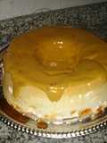 Isla flotante con salsa sambayon
