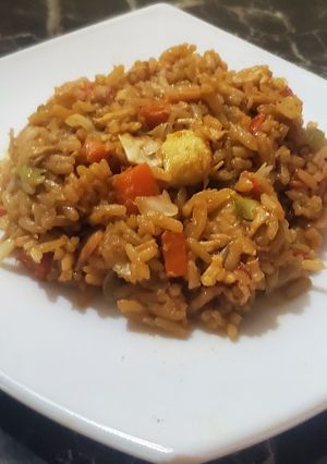 Una foto de Arroz Chino a lo Maga