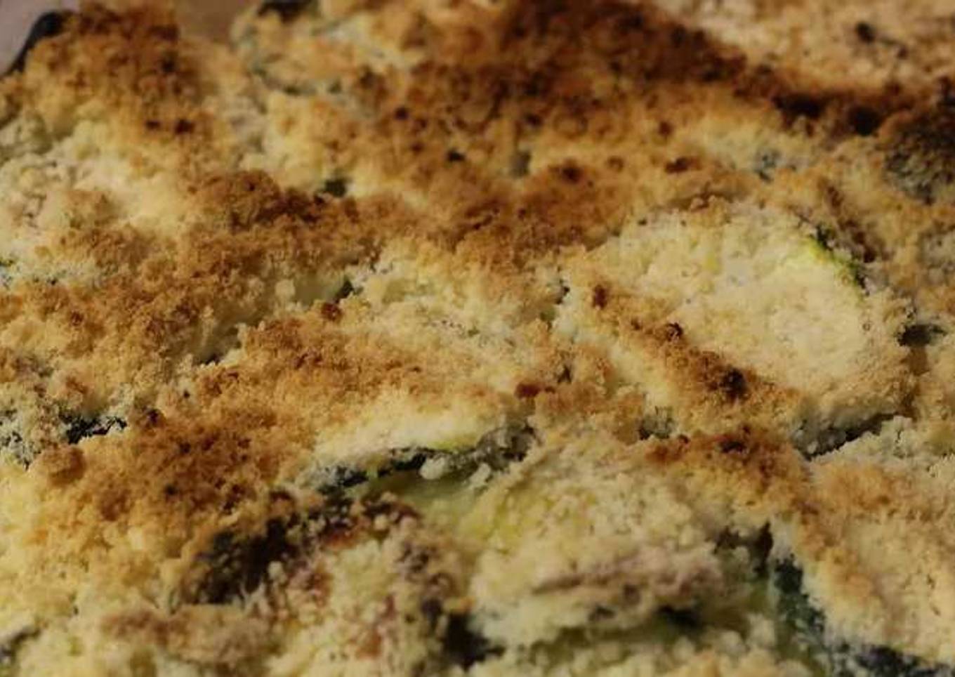 Crumble de courgettes