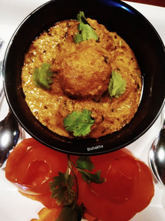 A picture of Restaurant style Lotus Stem Kofta Curry.