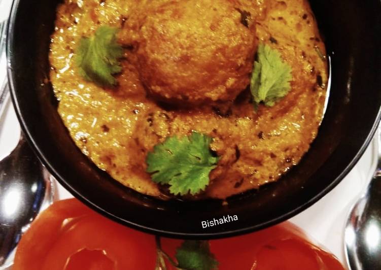 Recipe of Quick Restaurant style Lotus Stem Kofta Curry