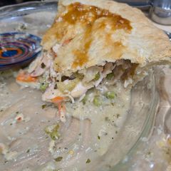 A picture of No Kitty - It's My Chimchurry Chicken Pot Pie!.