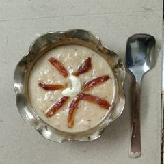A picture of Dry fruits kheer.