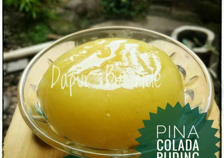Resep Puding Pina Colada Jadi, Lezat