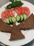 Baked Potato Kibbeh Stuffed with Meat