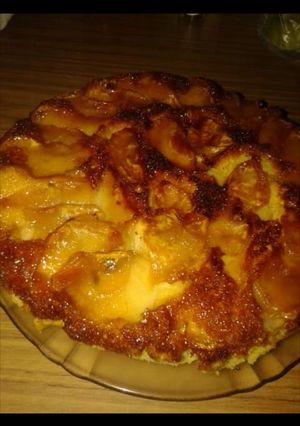 Una foto de Torta Invertida de Manzana