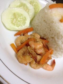 Foto resep udang saos tiram praktis