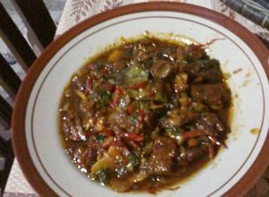 Foto resep Daging kerbau kecap 