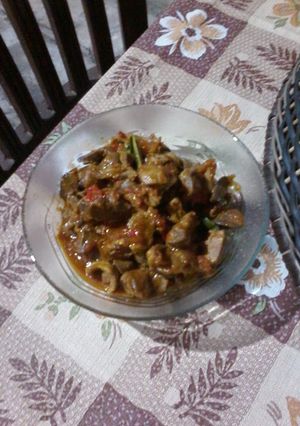 Foto resep Sambal goreng pedas hati ampela