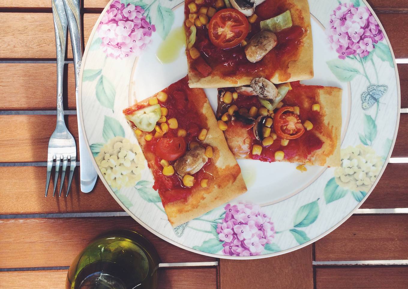 Vegan pizza 