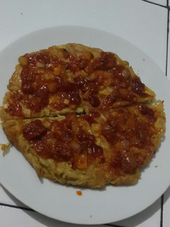 Foto resep Pizza mie bolognese