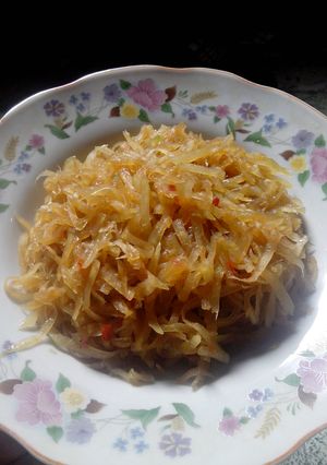 Foto resep Tumis Pepaya Muda Serut