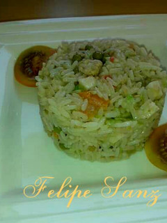 Una foto de Ensalada de arroz
