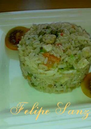 Una foto de Ensalada de arroz
