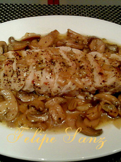 Una foto de Pechuga de pollo al horno.