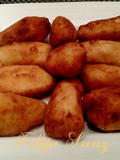 Una foto de Croquetas de salmón y mascarpone