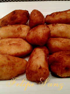 Una foto de Croquetas de salmón y mascarpone