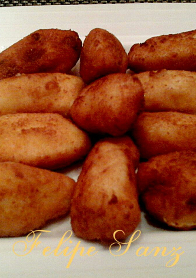 Una foto de Croquetas de salmón y mascarpone