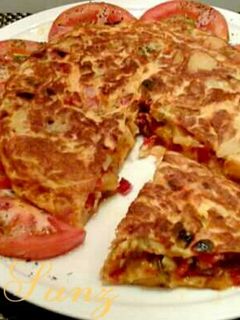 Una foto de Tortilla de patatas a la riojana