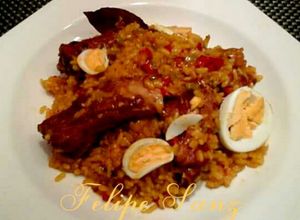 Foto principal de Arroz con costillas de cerdo ibérico adobadas
