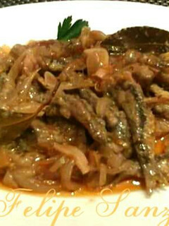 Una foto de Boquerones en escabeche