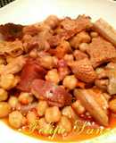 Garbanzos con callos