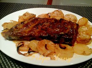 Foto principal de Costillas de cerdo ibérico adobadas al horno