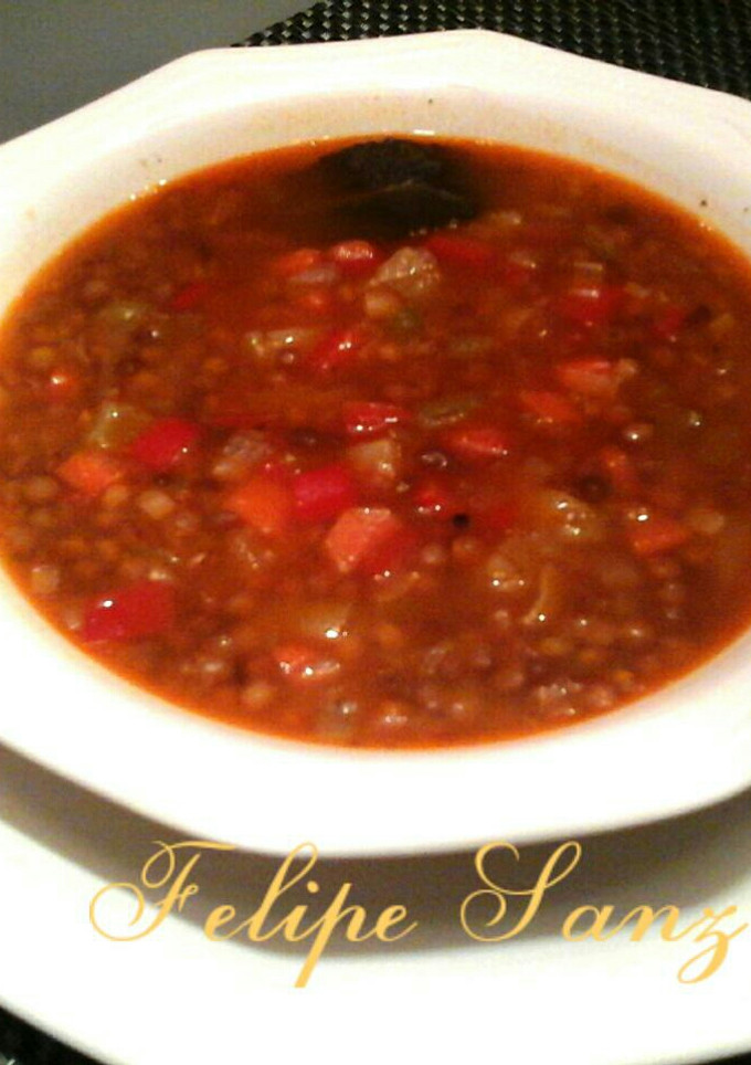 Una foto de Lentejas guisadas con verduras