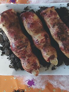 Una foto de Galletas Halloween dedos de bruja