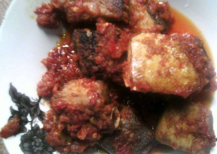 Resep sambal tongkol sisik, Enak Banget