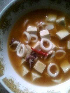 Foto resep cumi saos pedas manis
