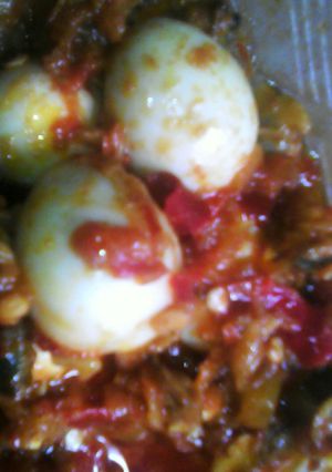 Foto resep sambal kerang dara telur puyuh