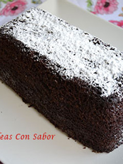 Una foto de Bizcocho de avena y chocolate