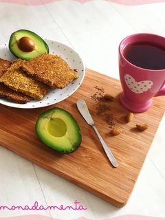 Una foto de Pan Vegano Deshidratado