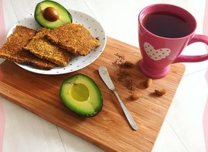 Una foto de Pan Vegano Deshidratado