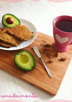 Una foto de Pan Vegano Deshidratado