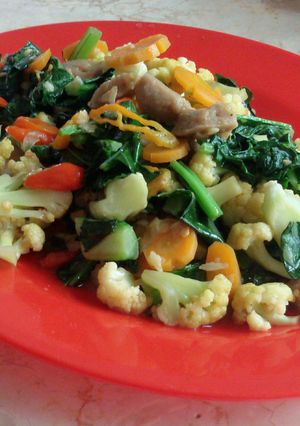 Foto resep Capcay Goreng Simple