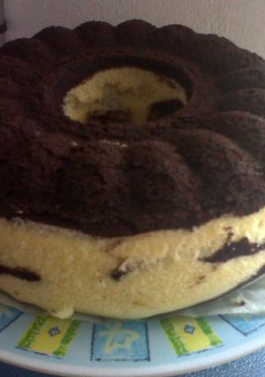 Foto resep Bolu marmer kukus sederhana