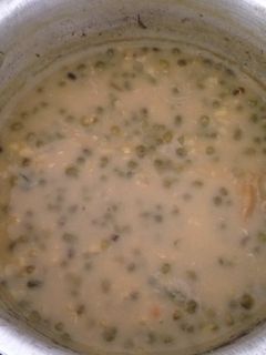 Foto resep Burjo (bubur kacang ijo)