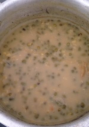 Foto resep Burjo (bubur kacang ijo)
