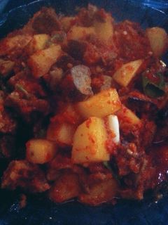 Foto resep Sambal goreng ati kentang daun bawang