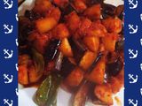 Sambal goreng terong kentang