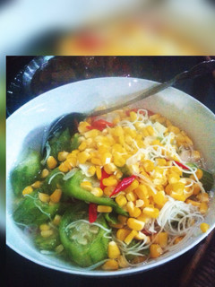 Foto resep Sayur oyong bihun jagung