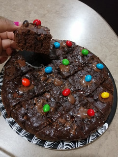 Una foto de Brownies con Nutella (en estufa)