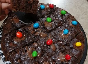 Una foto de Brownies con Nutella (en estufa)