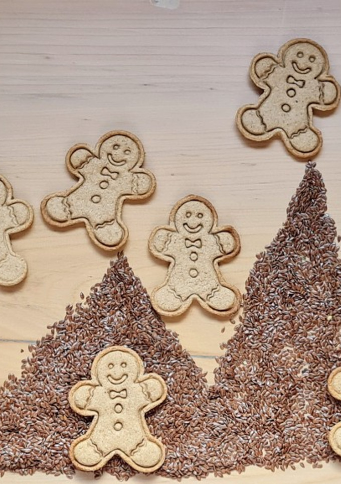 Una foto de Galletas navideñas veganas ♥ 🐂🐃🐄🐖🐑🐏🐰🐔🐤🐣🕊️🐢🐙🐌🐝