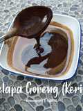 Kelapa Goreng (kerisik)