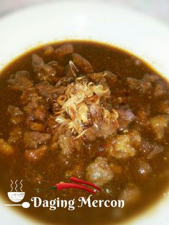 Foto resep Daging Mercon