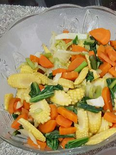 Foto resep Cap cay goreng rumahan simple